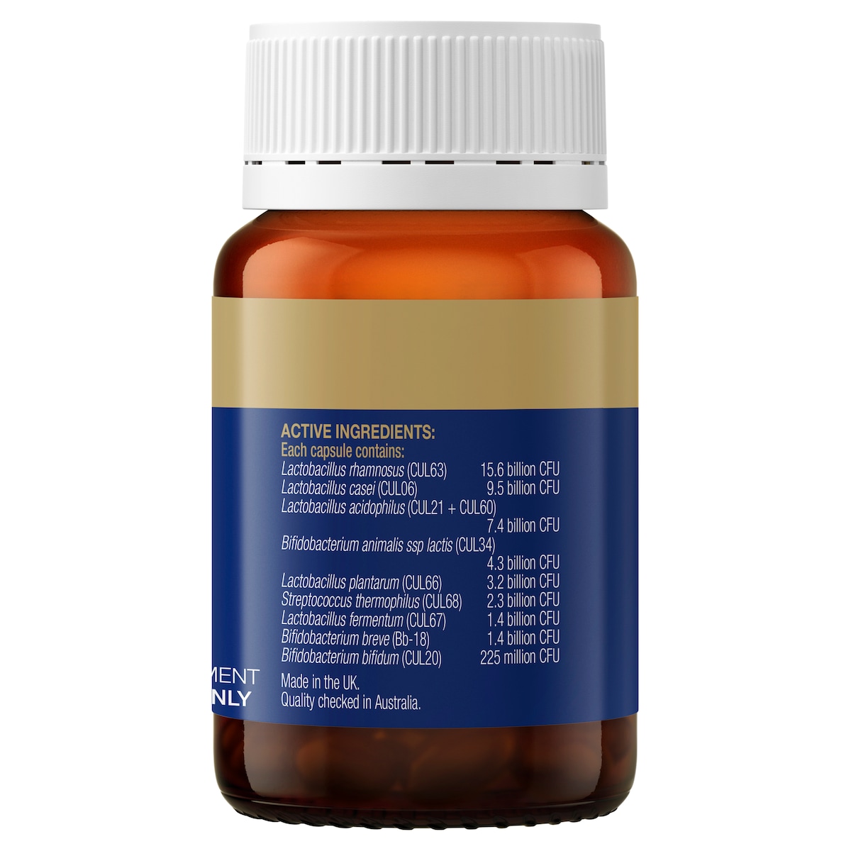 Bioceuticals Ultrabiotic 45 30 Capsules