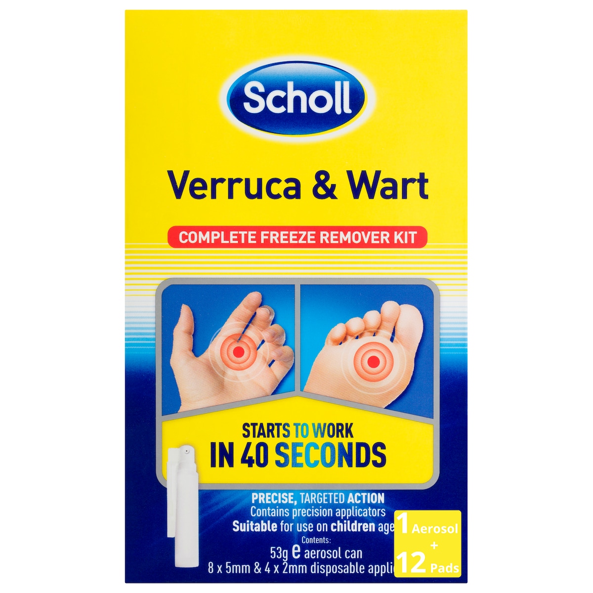 Scholl Freeze Verruca & Wart Remover 53G