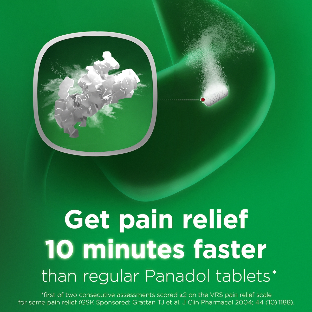 Panadol Rapid Fast Pain Relief Handipak 10 Caplets