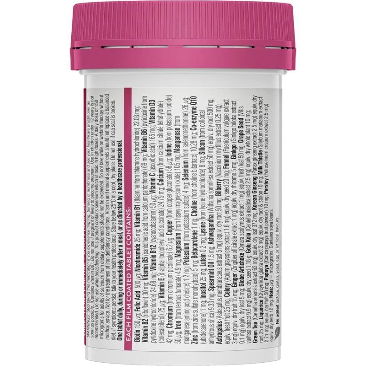 Swisse Ultivite Womens Multivitamin 60 Tablets (Improved Formula)