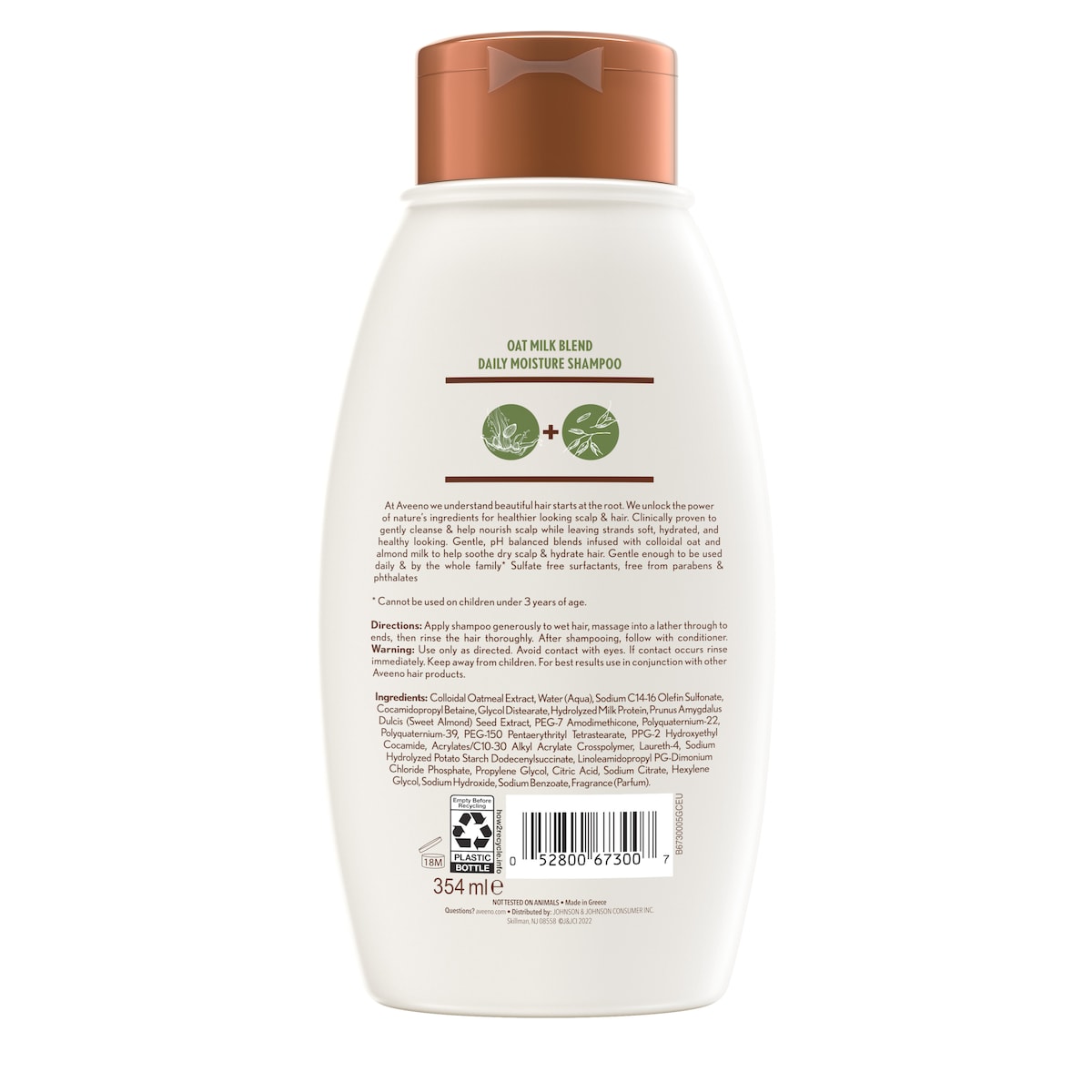 Aveeno Oat Milk Blend Shampoo 354Ml