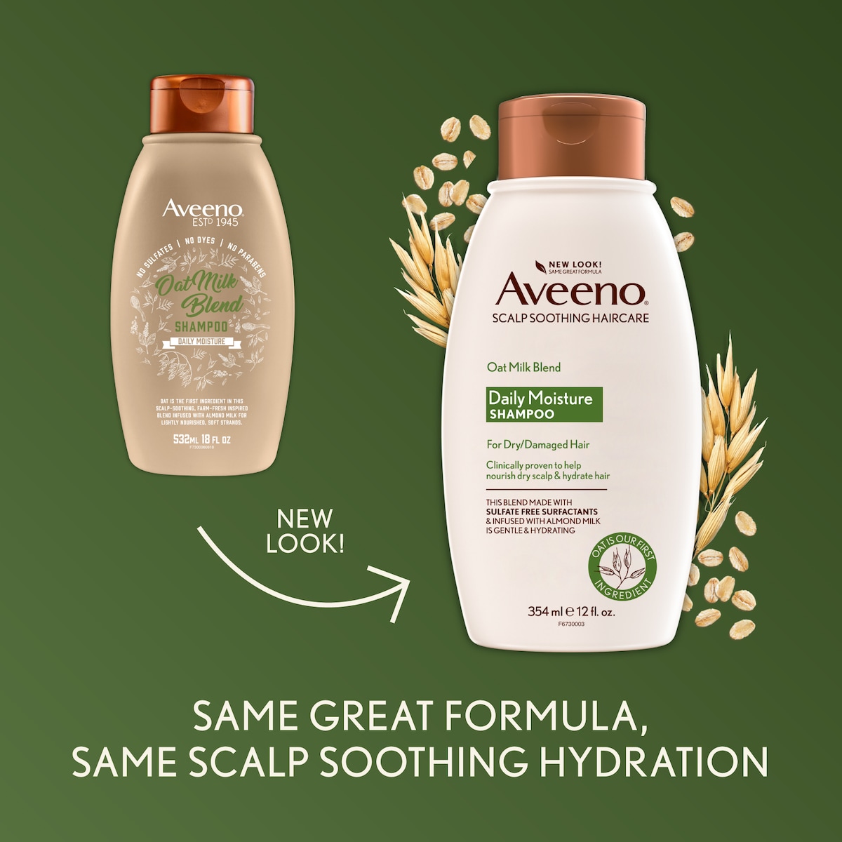 Aveeno Oat Milk Blend Shampoo 354Ml