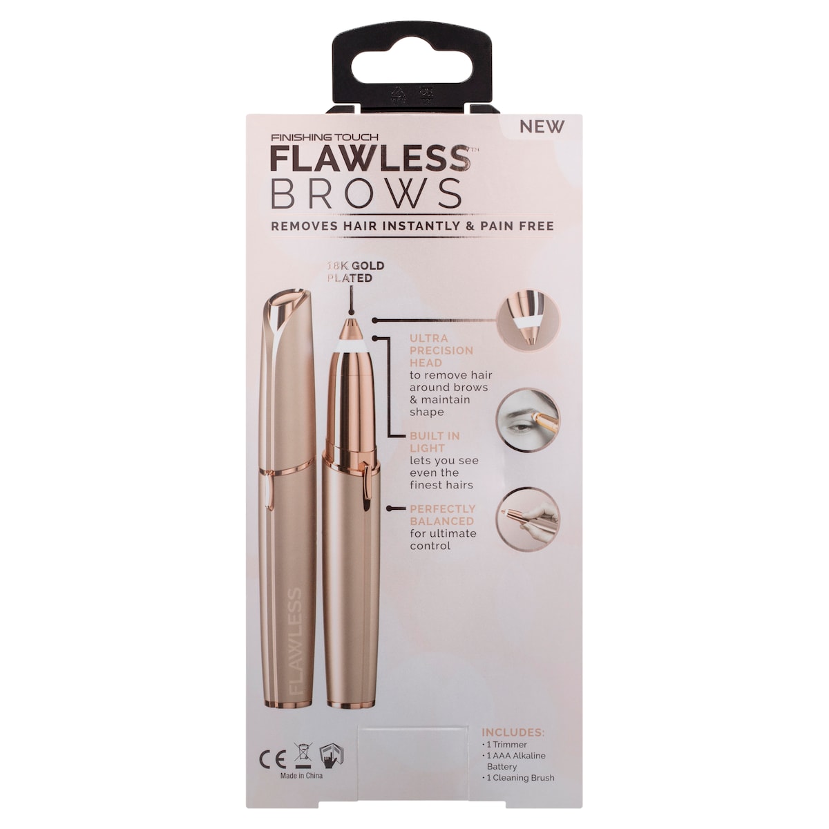 Finishing Touch Flawless Generation 2 Brow Hair Remover 1 Pack