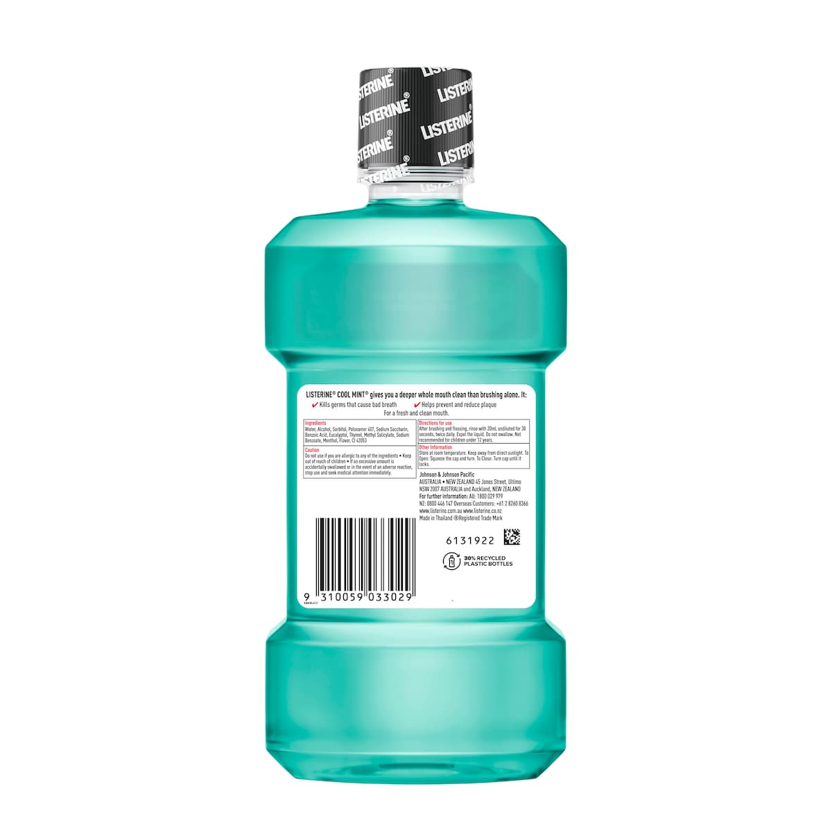 Listerine Cool Mint Antibacterial Mouthwash 250Ml