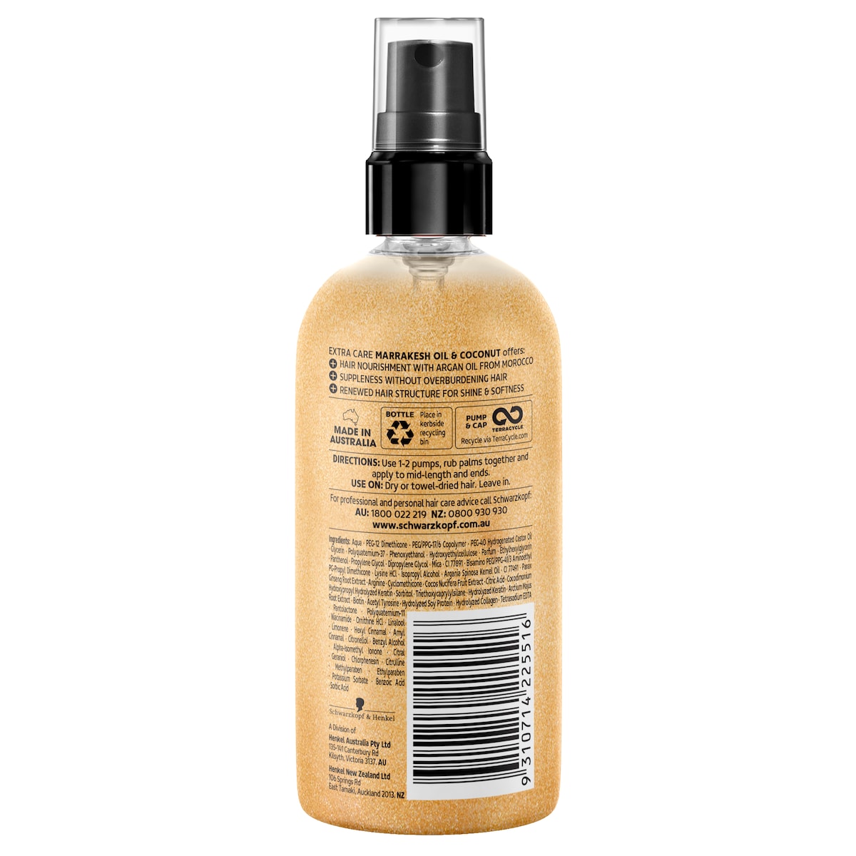 Schwarzkopf Extra Care Marrakesh Oil & Coconut Serum 100Ml