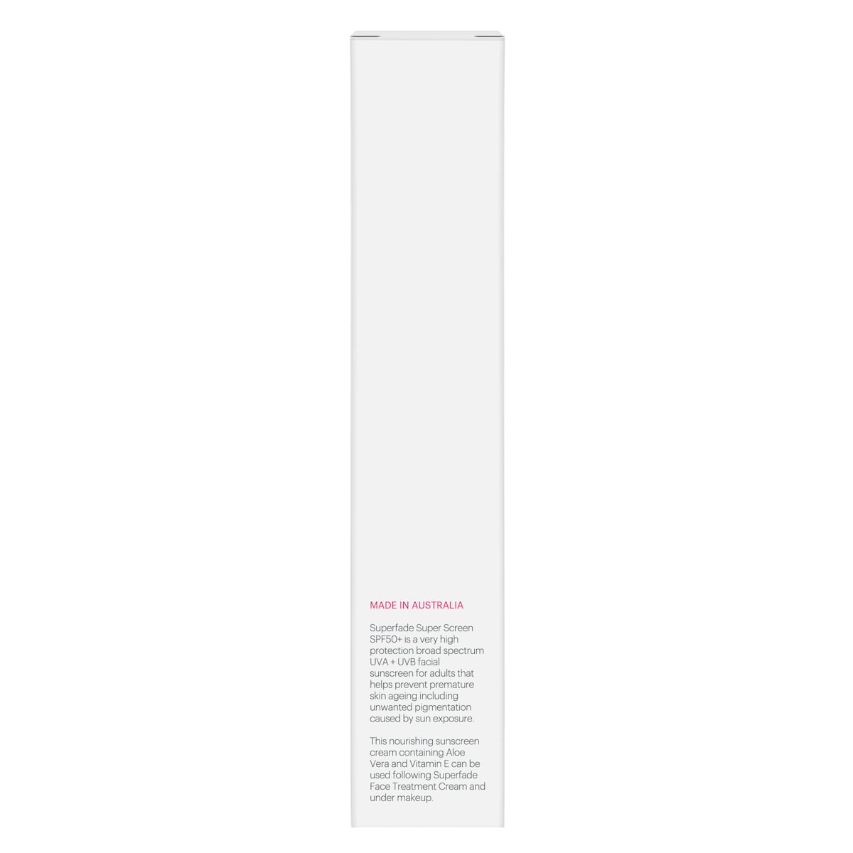 John Plunketts Superfade Super Screen Spf50 50Ml