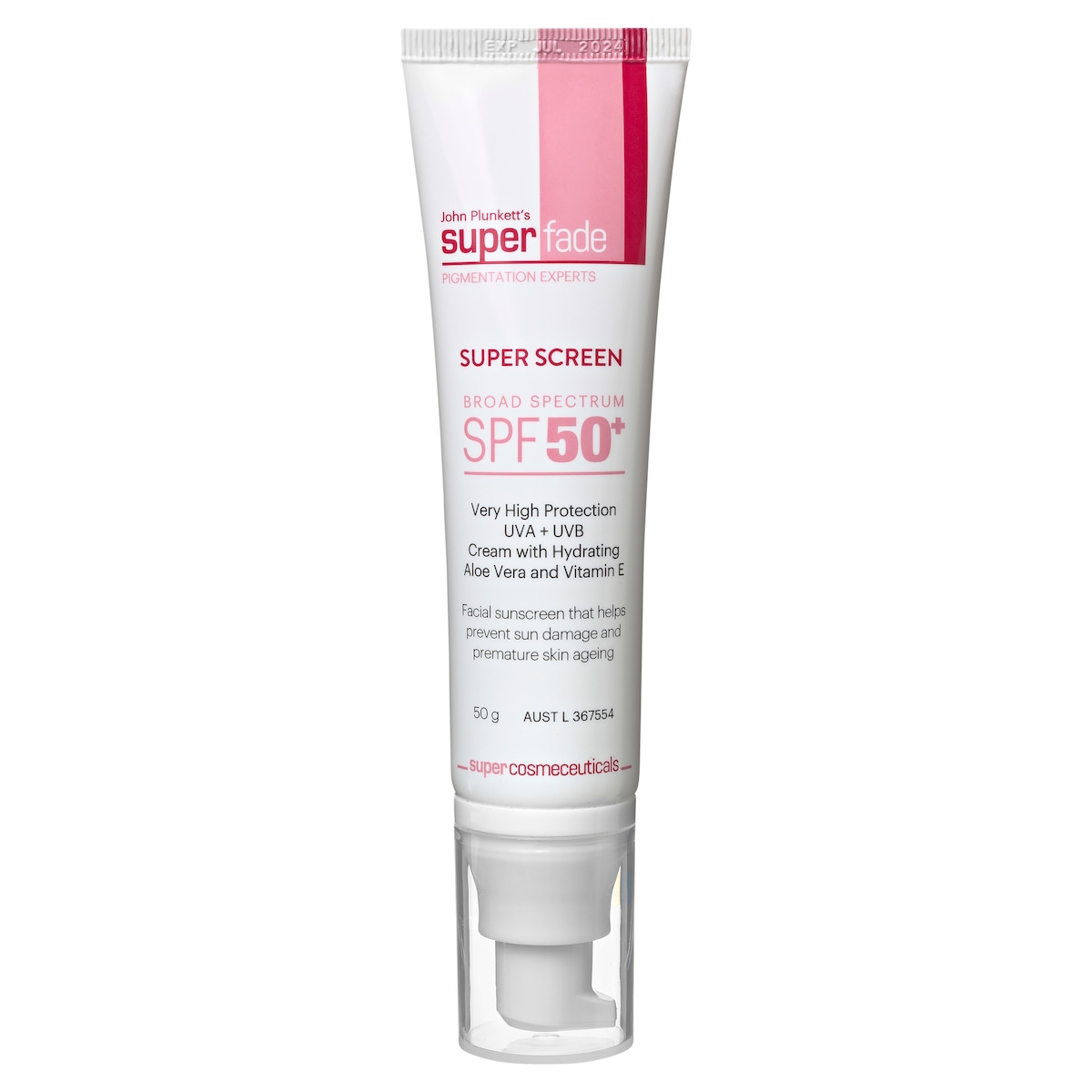 John Plunketts Superfade Super Screen Spf50 50Ml