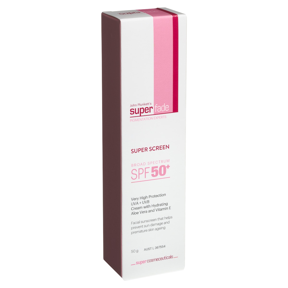 John Plunketts Superfade Super Screen Spf50 50Ml