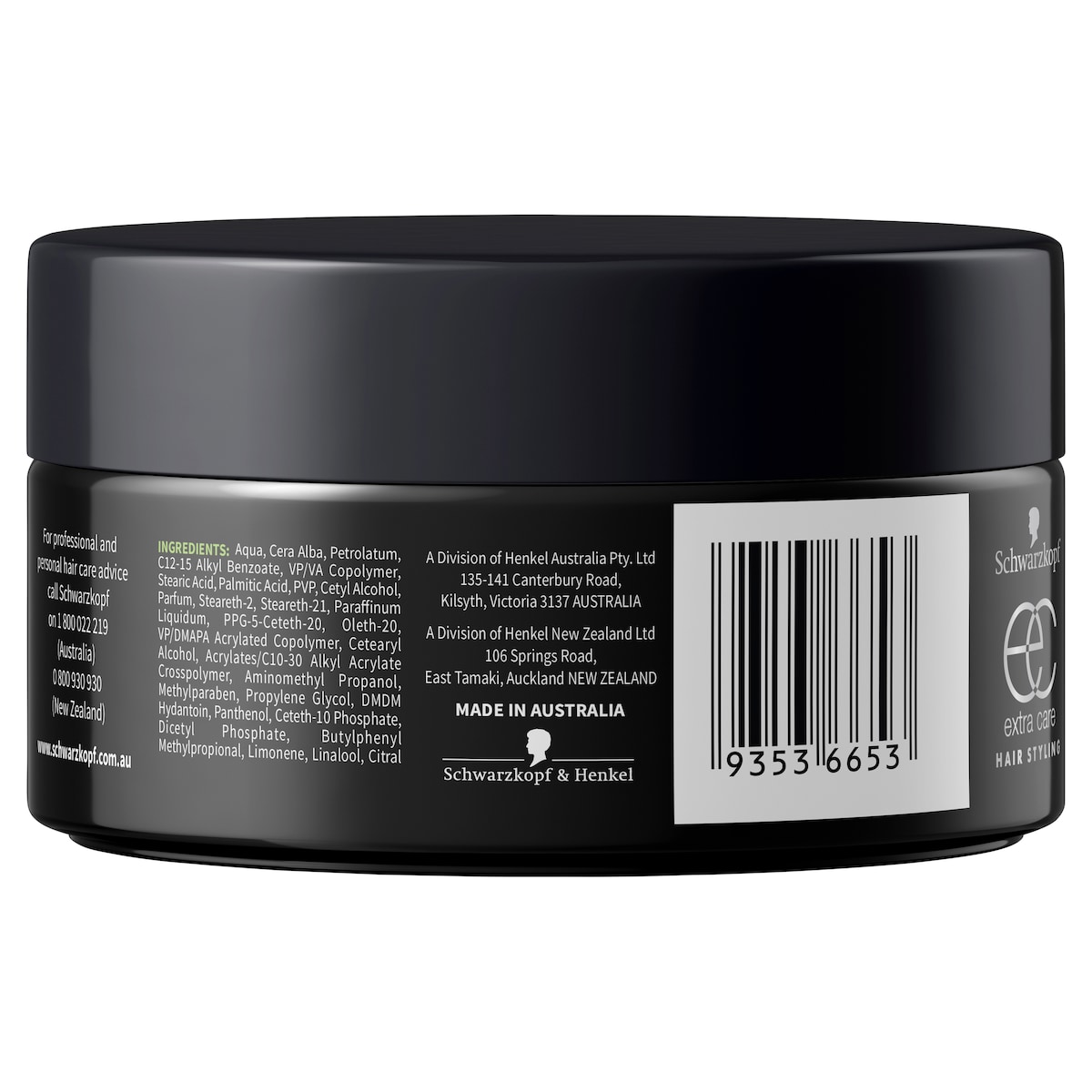 Schwarzkopf Extra Care Power N' Touch Anti-Crunch Wax 85Ml