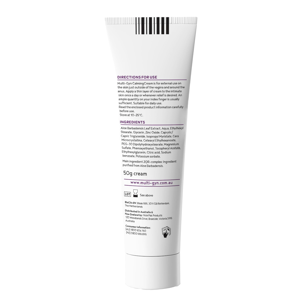 Multi-Gyn Calming Cream 50G