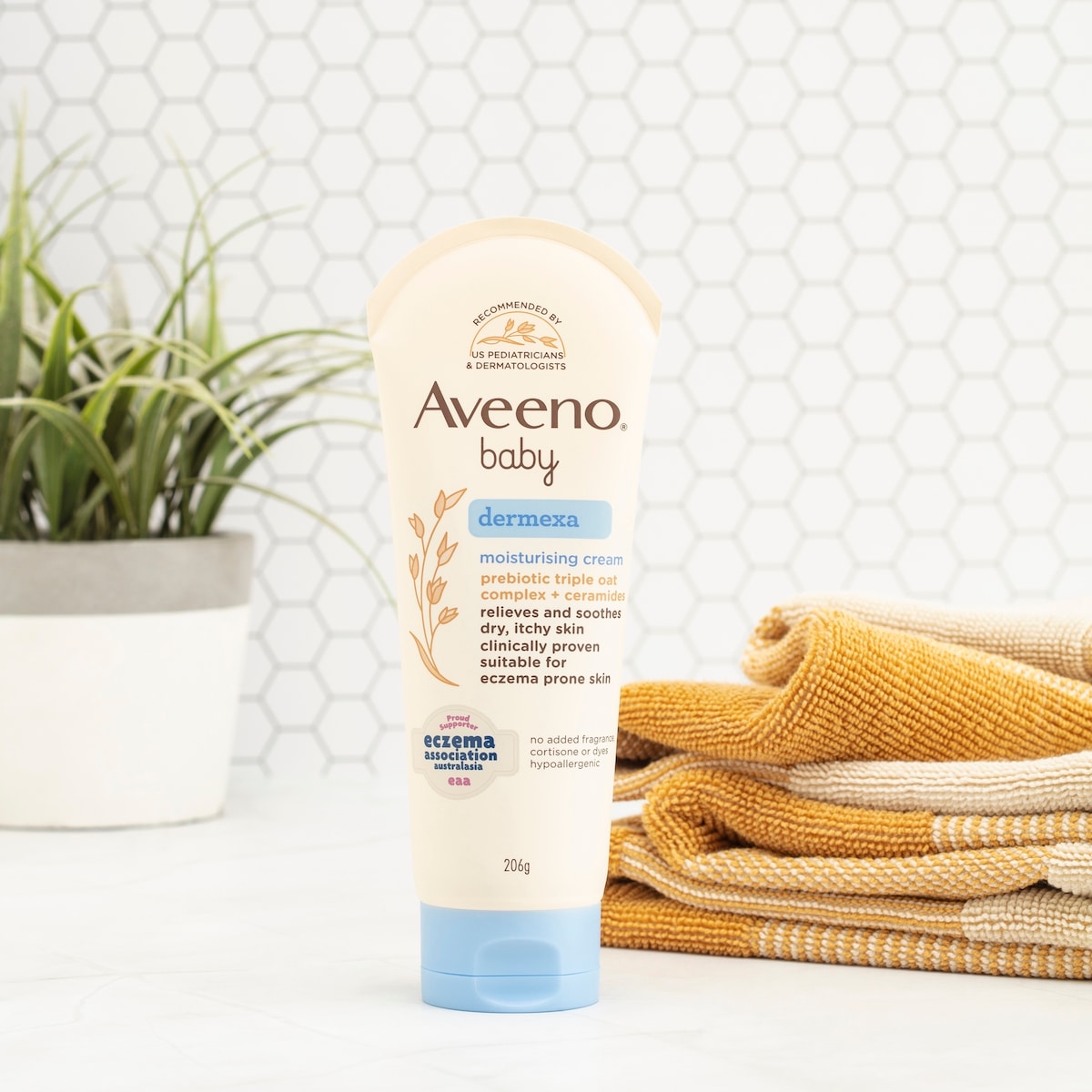 Aveeno Baby Dermexa Moisturising Cream 206G