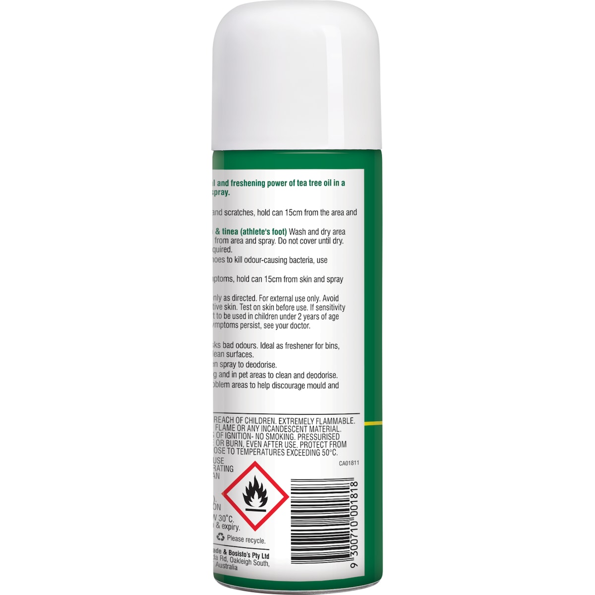 Bosistos Tea Tree Spray 125G