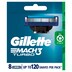 Gillette Mach3 Turbo Replacement Cartridges 8 Pack