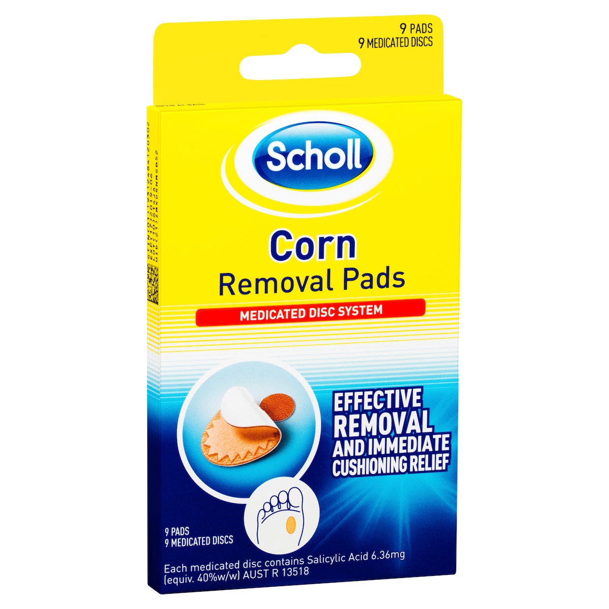 Scholl Corn Removal Pads 9 Pack