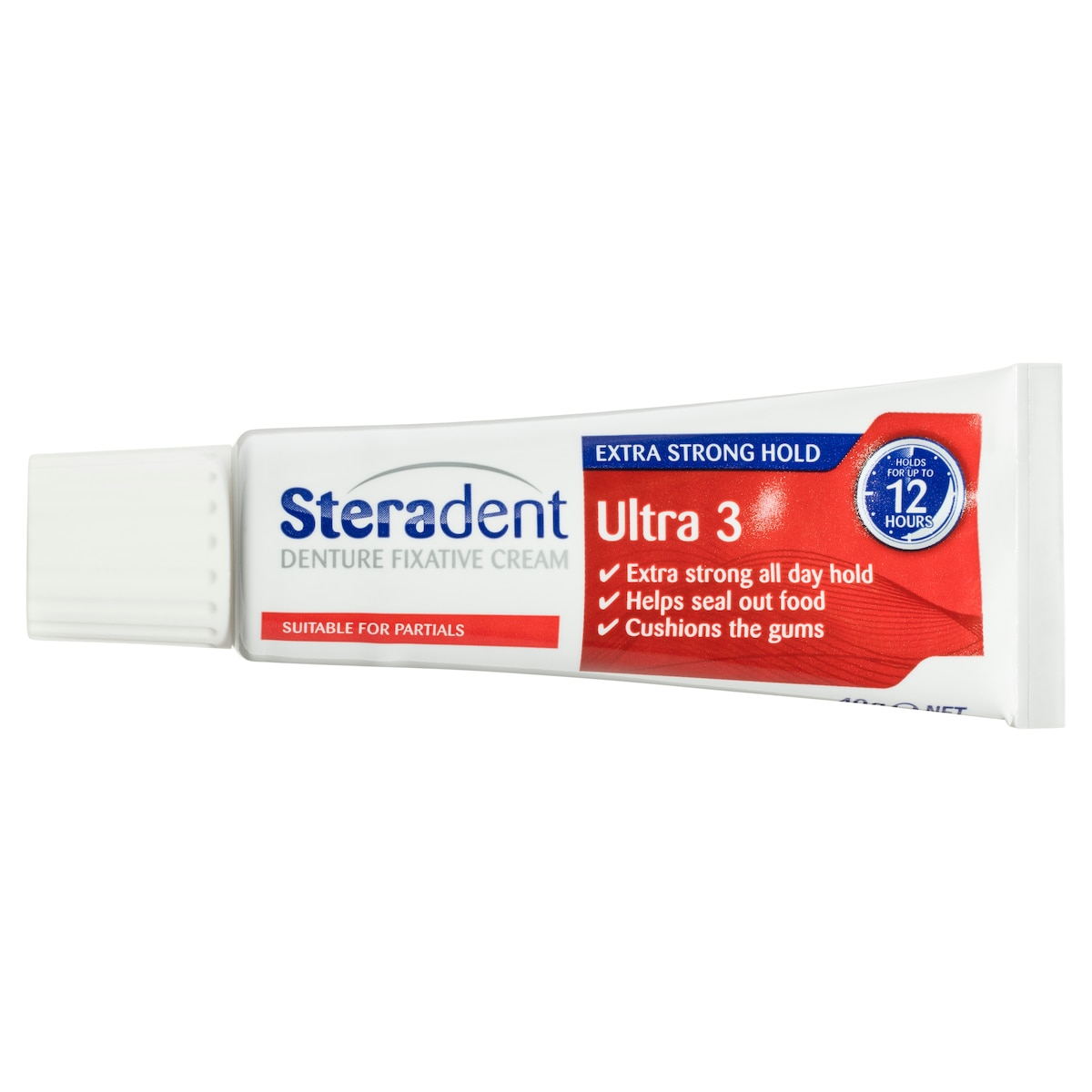 Steradent Ultra 3 Denture Fixative Cream Extra Strong Hold 40G