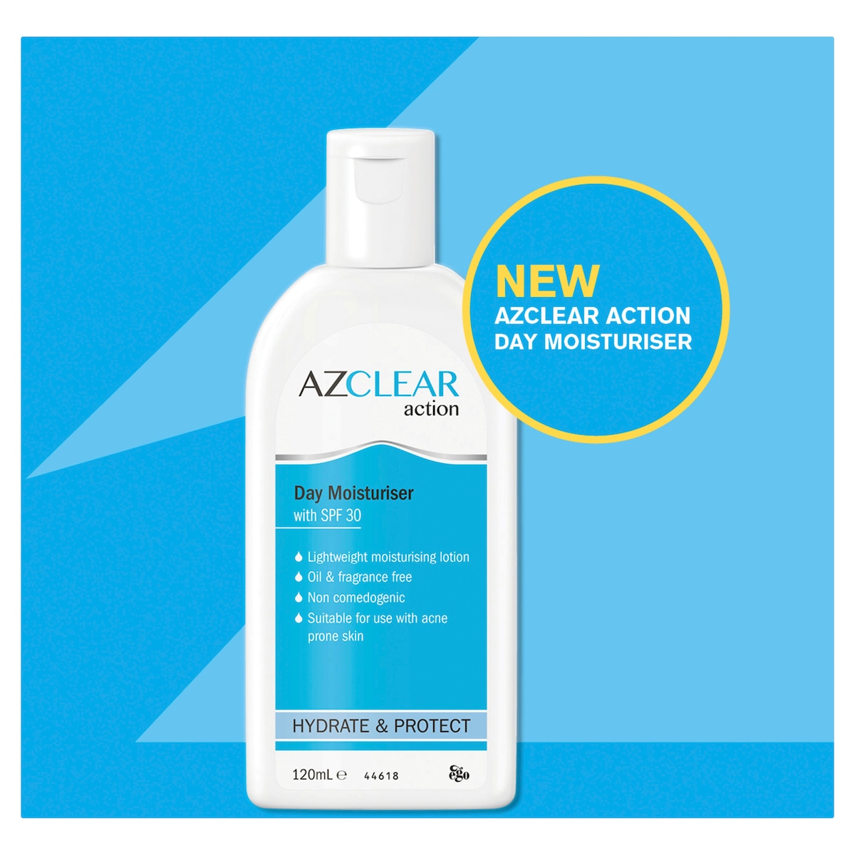 Ego Azclear Action Day Moisturiser Spf30 120Ml