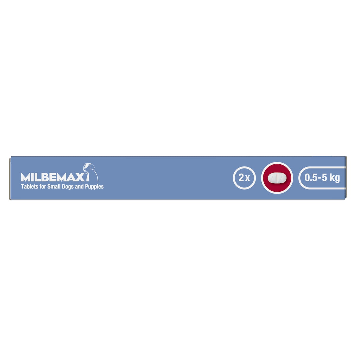 Milbemax All Wormer For Small Dog 0.5-5Kg Light Blue 2 Pack