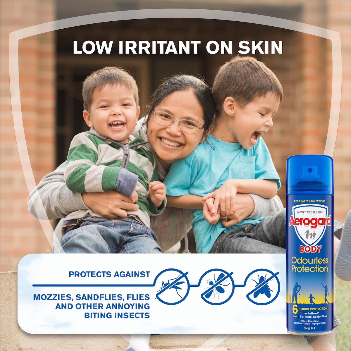 Aerogard Odourless Insect Repellent 150G