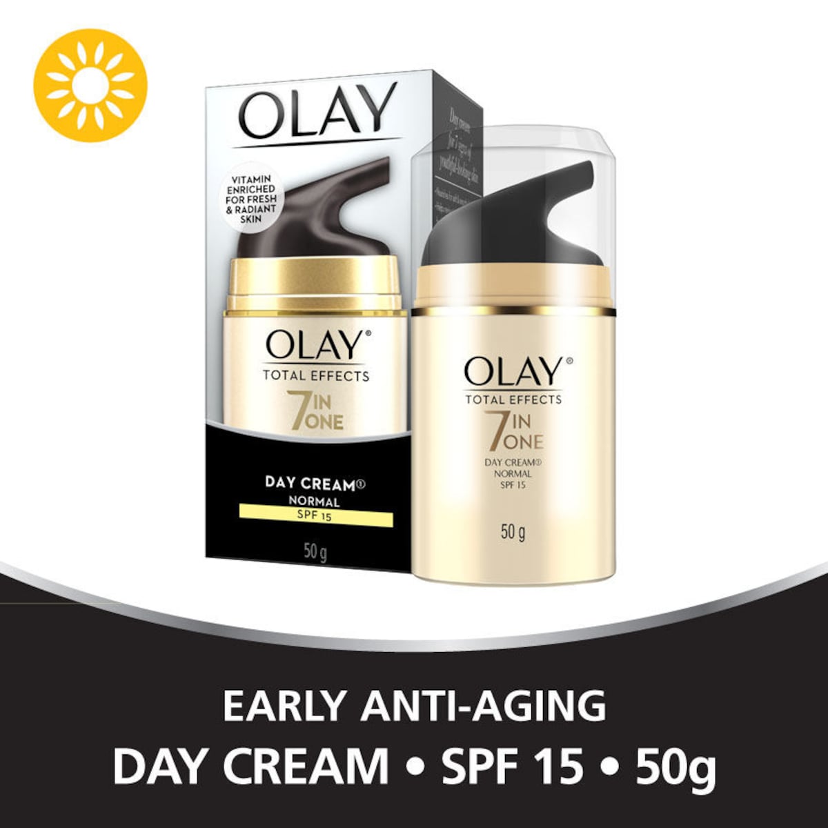 Olay Total Effects Day Cream Normal Spf15 50G