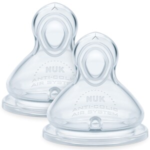 Nuk Flow Control Silicone Teat 6-18 Months