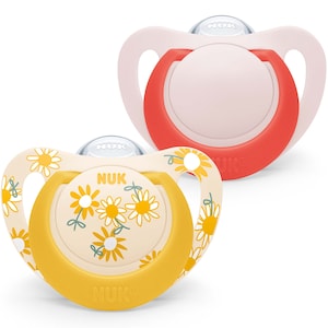 Nuk Star Silicone Soother Girl - 18-36 Months