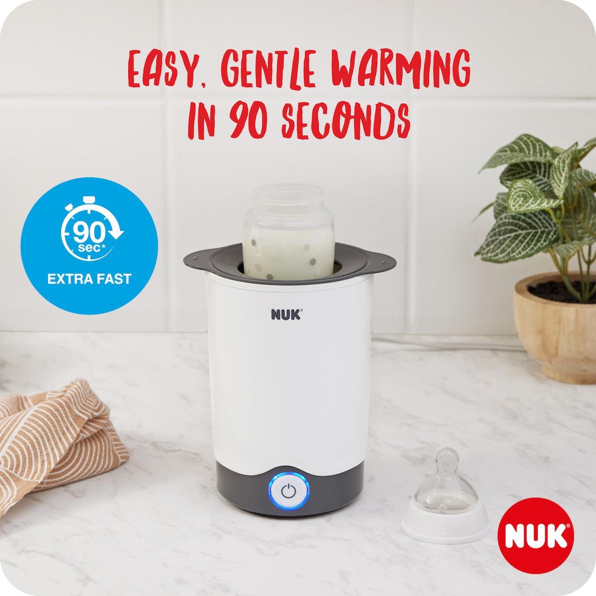 Nuk Thermo Express 90 Second Bottle Warmer 