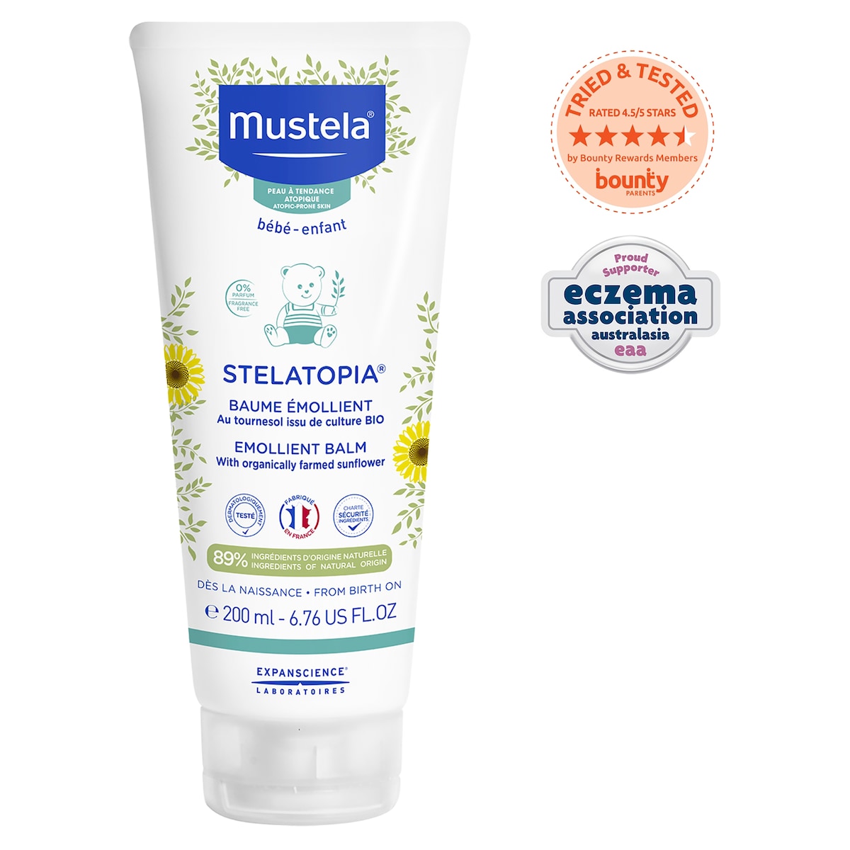 Mustela Stelatopia Emollient Balm 200Ml