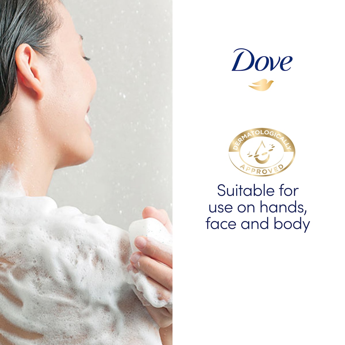 Dove Gentle Exfoliating Beauty Cream Bar 90G X 4 Bars