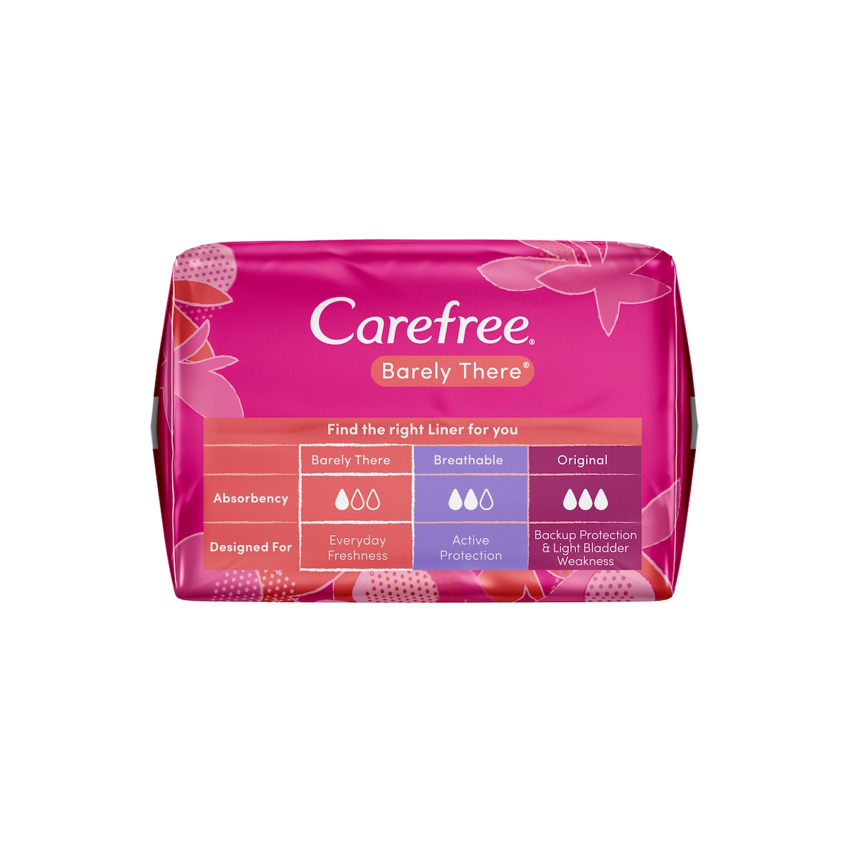 Carefree Barely There Liners Unscented 42 Pack