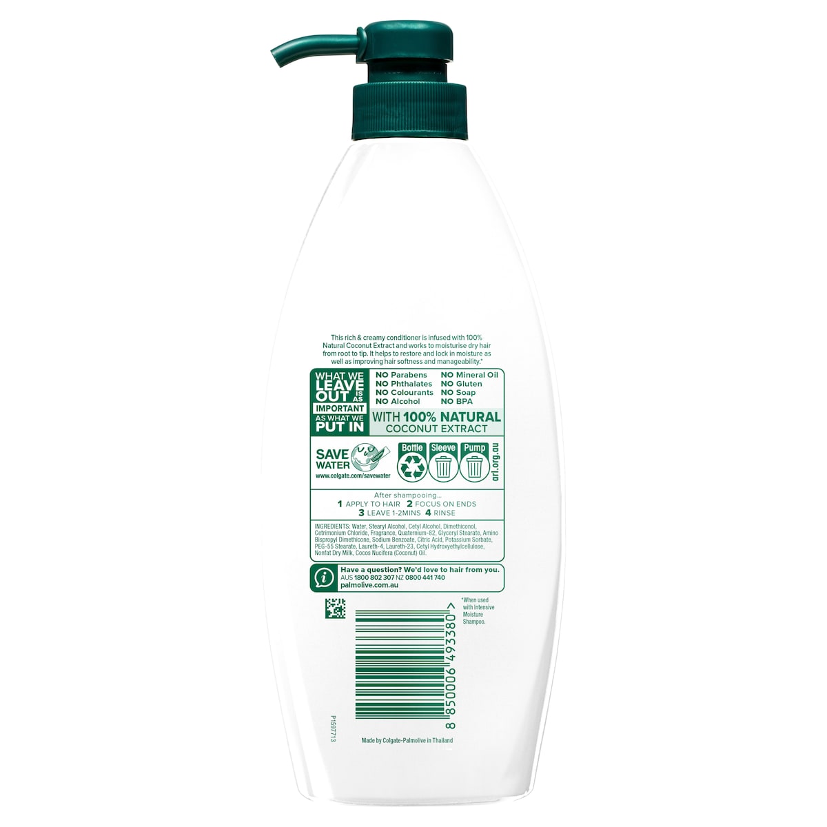 Palmolive Intensive Moisture Conditioner Coconut Cream 700Ml