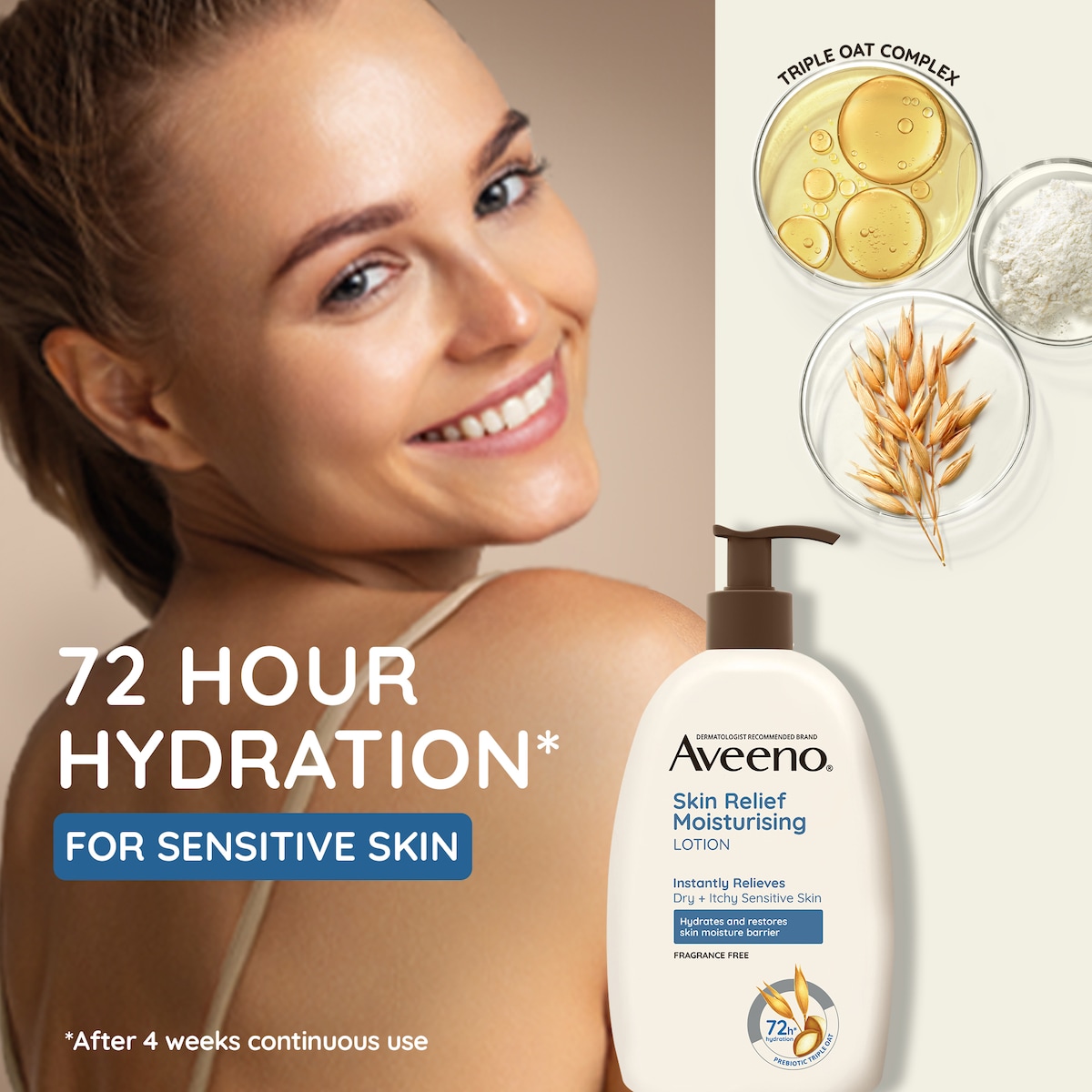 Aveeno Active Naturals Skin Relief Body Wash 1 Litre