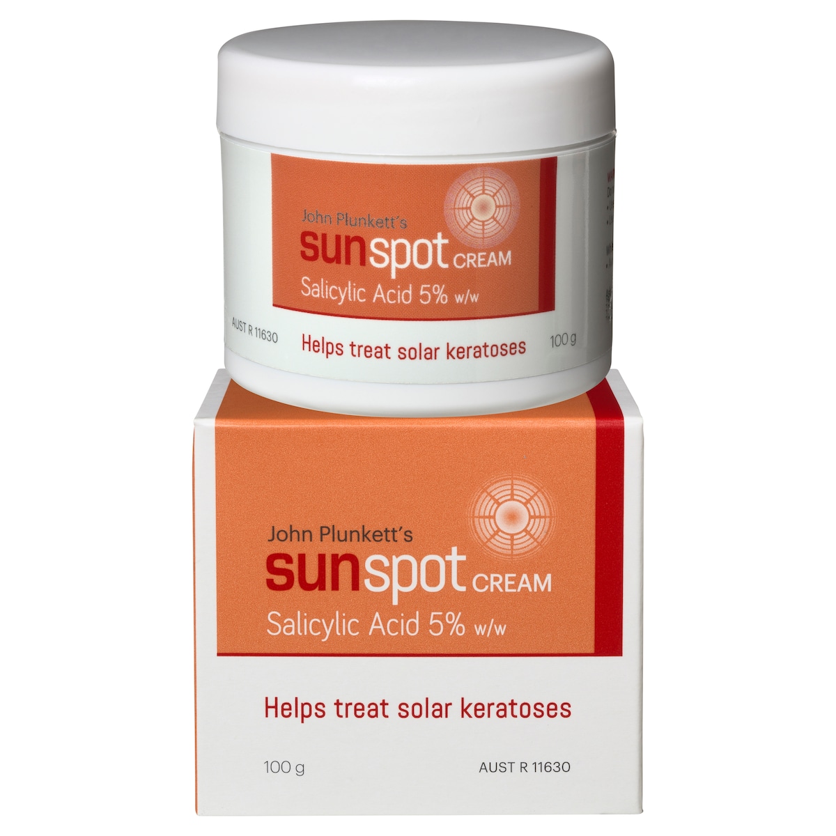 John Plunketts Sunspot Cream 100G