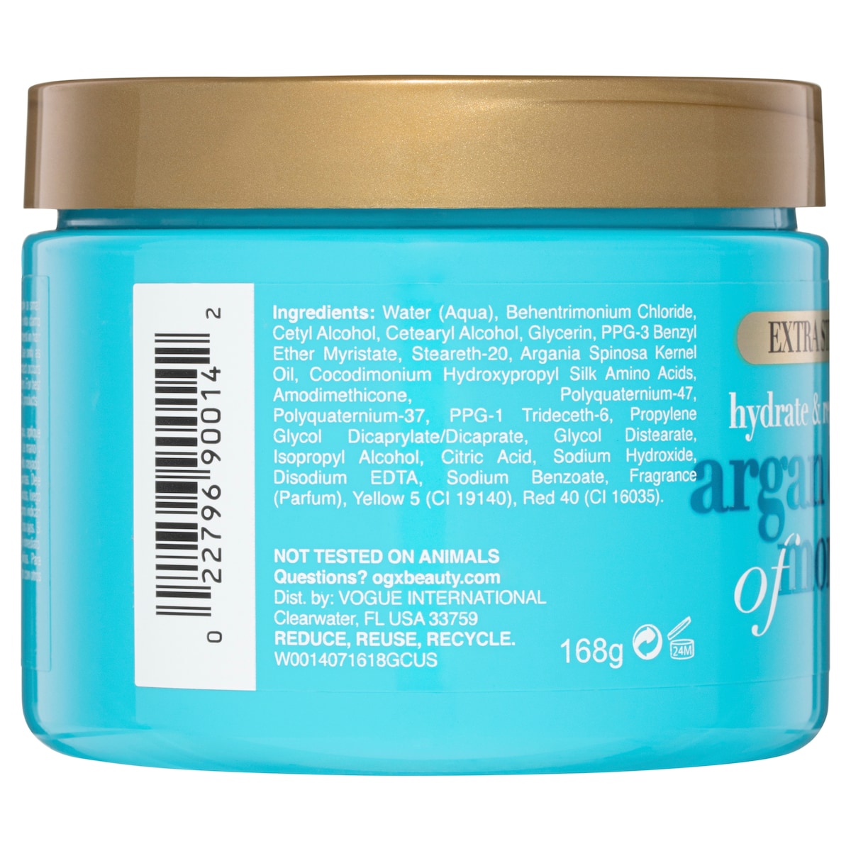 Ogx Extra Strength Argan Oil Of Morocco Hair Mask 168G