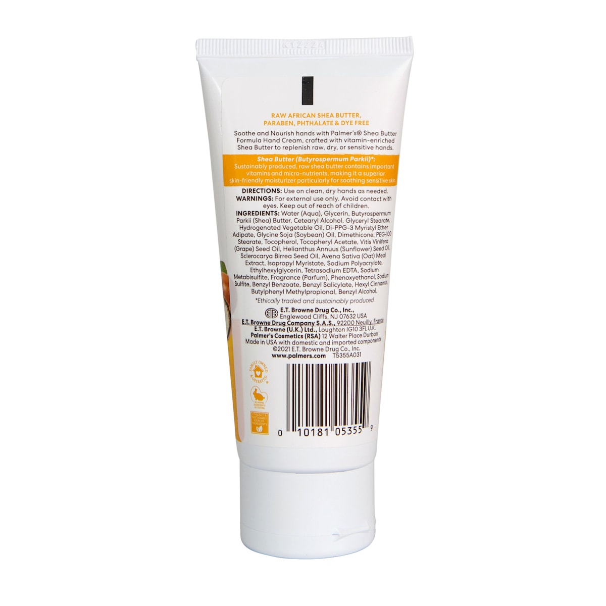 Palmers Raw Shea Hand Cream 96G