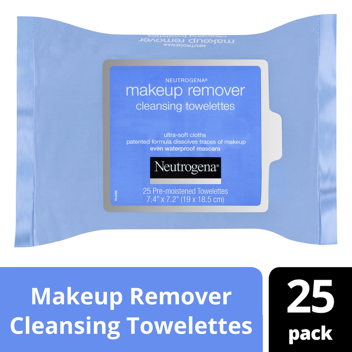 Neutrogena Makeup Remover Cleansing Towelettes 25 Wipes