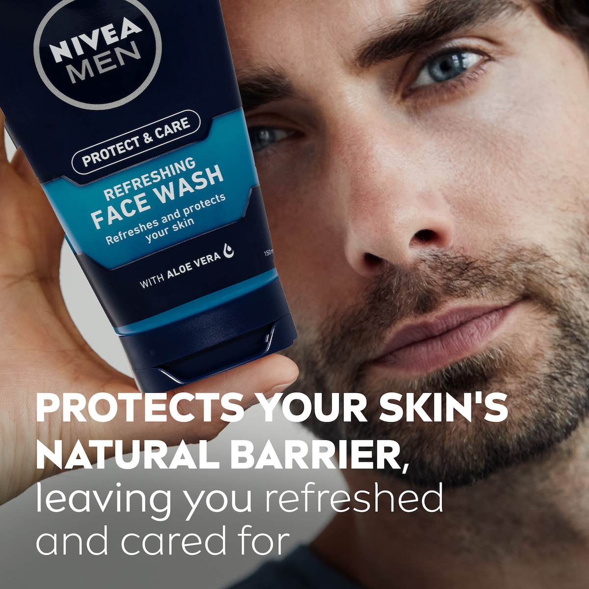 Nivea For Men Protect & Care Refreshing Face Wash 150Ml