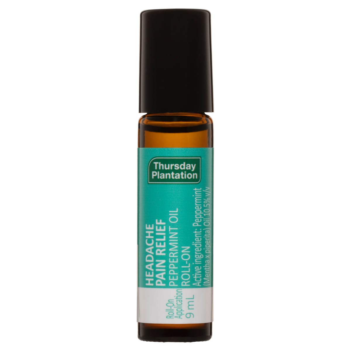 Thursday Plantation Headache Pain Relief Peppermint Roll-On 9Ml