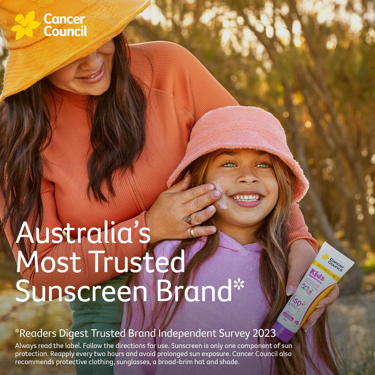 Cancer Council Sunscreen Kids SPF50+ 200ml