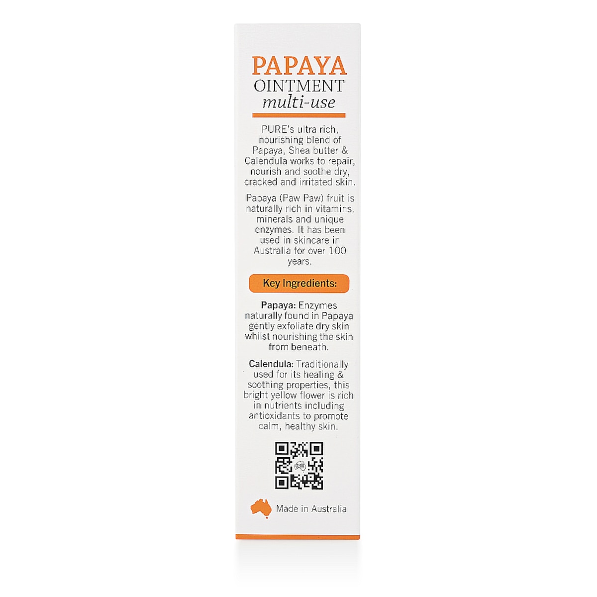 P'Ure Papayacare Papaya Ointment Multi-Use 25G