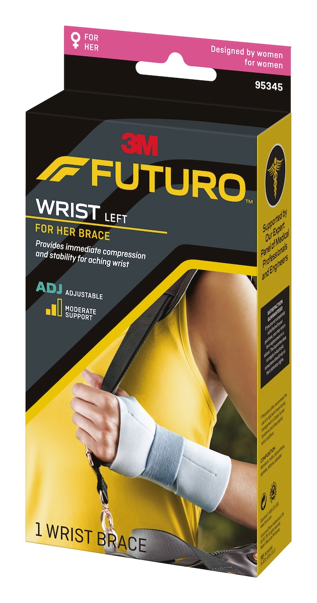 Futuro For Her Left Wrist Brace Adjustable