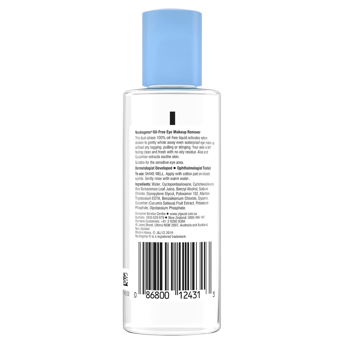 Neutrogena Oil-Free Eye Make-Up Remover 112Ml