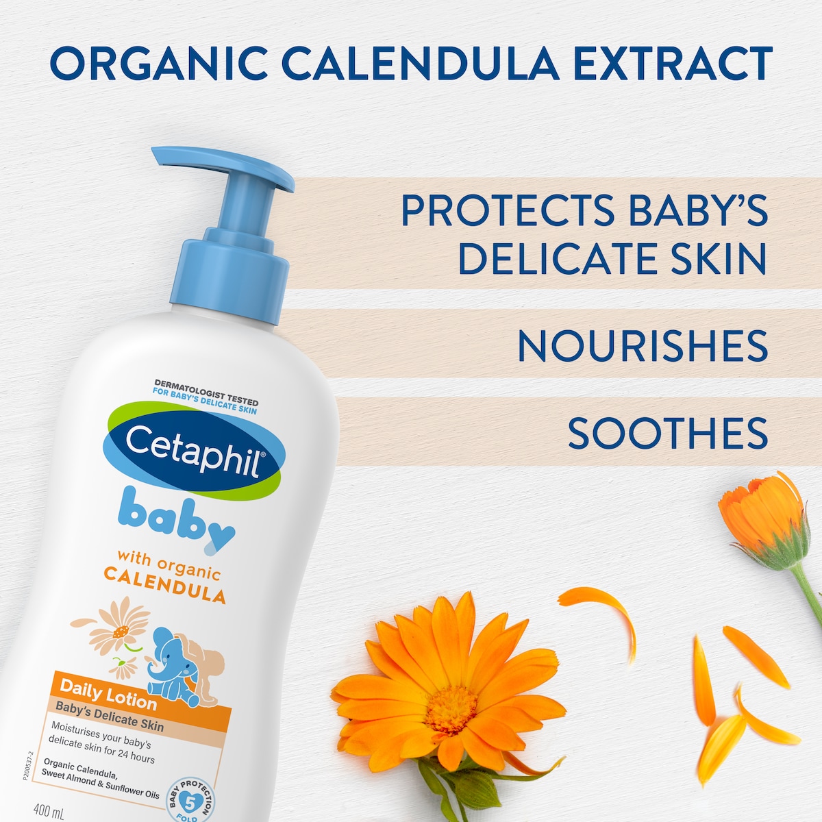 Cetaphil Baby Calendula Daily Lotion 400Ml