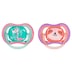 Avent Ultra Air Soothers 18 Months+ 2 Pack (Colours Selected At Random)