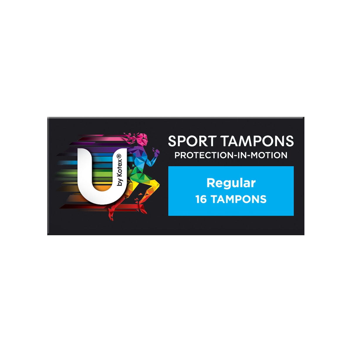 U By Kotex Sport Regular Tampon 16 Pack