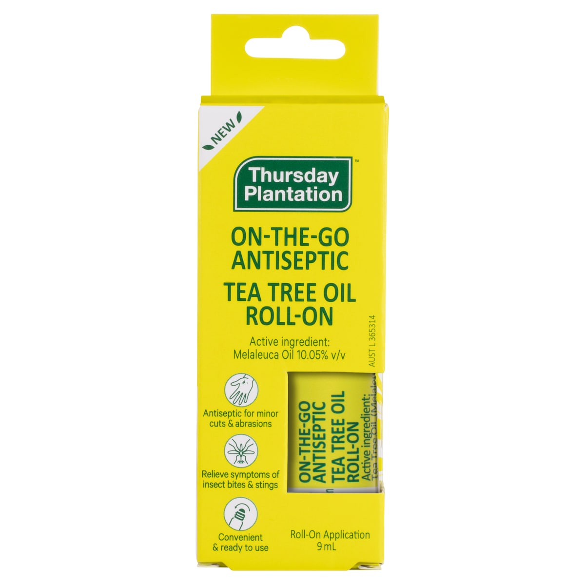 Thursday Plantation On-The-Go Antiseptic Tea Tree Oil Roll-On 9Ml