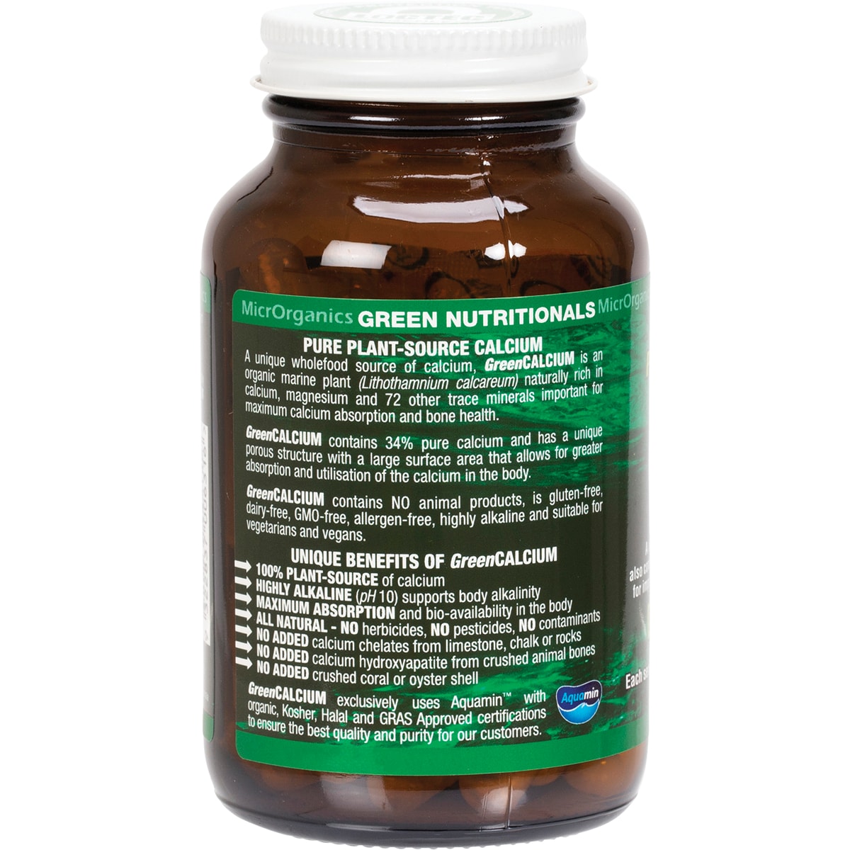 Green Nutritionals Green Calcium 60 Capsules