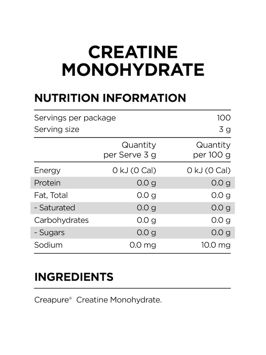 Pranaon Amino Creatine Monohydrate 300G