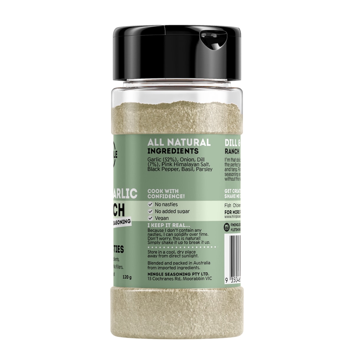 Mingle Seasoning Dill & Garlic Ranch 120G