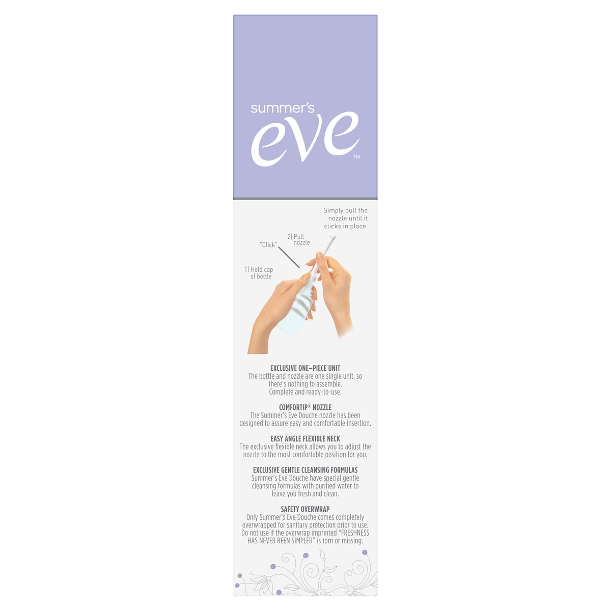 Summers Eve Extra Cleansing Douche With Vinegar & Water 133Ml