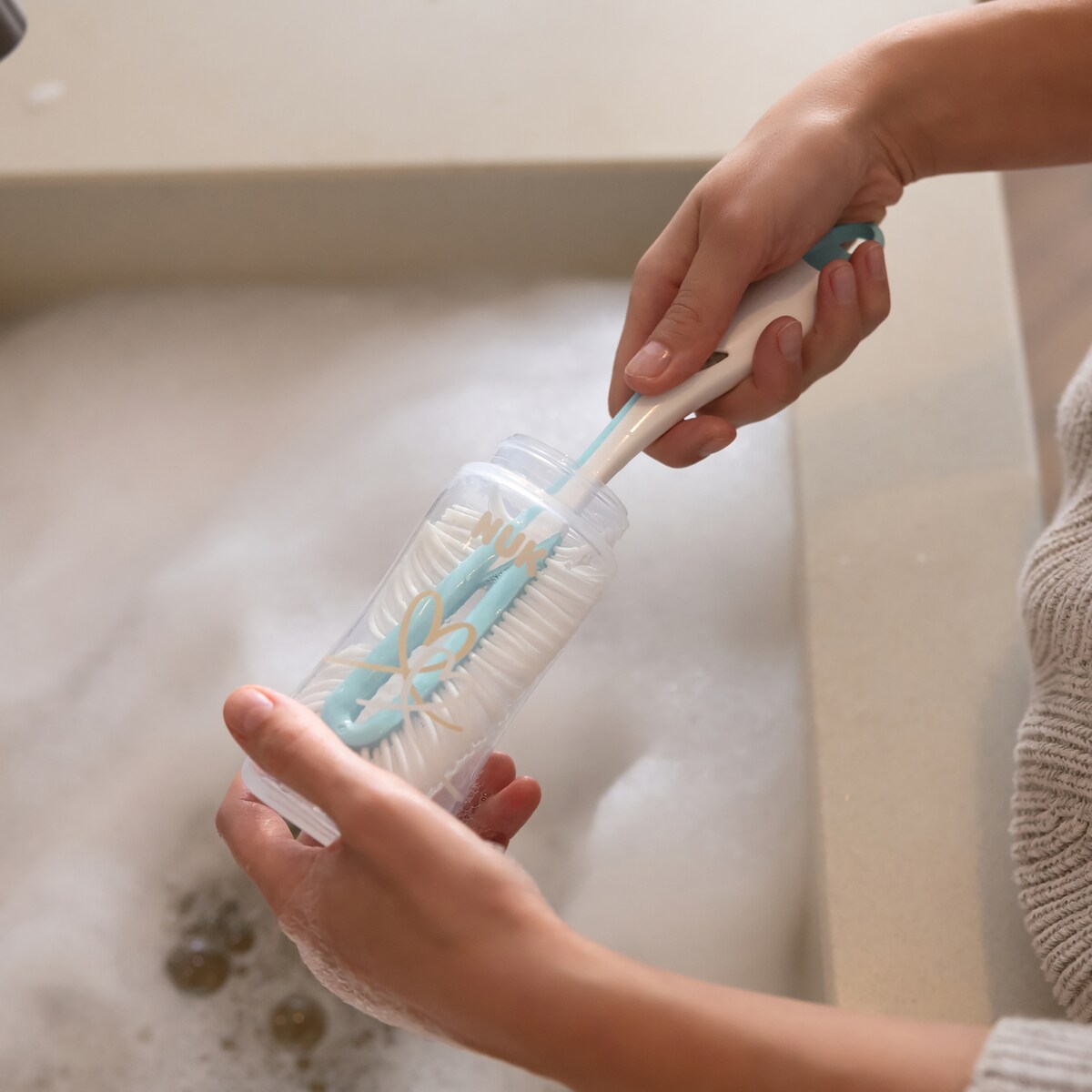 Nuk Bottle And Soother Cleaning Brush